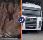 Carne e caminh&atilde;o roubados em Pernambuco.