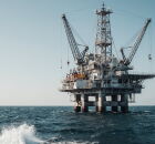 Plataforma de extra&ccedil;&atilde;o de Petr&oacute;leo.