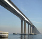 A Ponte Rio-Niter&oacute;i &eacute; a maior do Brasil com 13 km.
