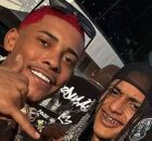 MC Poze e Oruam dentro de carro.