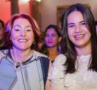 Prefeita Mirella Almeida na abertura do MIMO Festival.