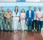 Prefeita Mirella se re&uacute;ne com SDS.