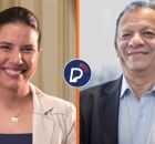 Raquel Lyra e Francisco Teixeira