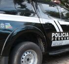 Viatura da Pol&iacute;cia Civil.