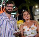 Secret&aacute;rio C&eacute;sar Ramos e prefeita Elcione Ramos.