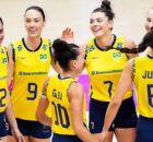 Sele&ccedil;&atilde;o brasileira feminina de v&ocirc;lei. 