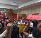 Campus UFPE com lideran&ccedil;as do Movimento Sem Terra 