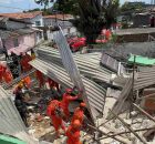 SDS detalha em nota desabamento de Olinda com uma morte e cinco v&iacute;timas resgatadas.
