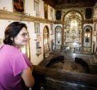Priscila Krause visita restaura&ccedil;&atilde;o da Igreja Matriz de Santo Ant&ocirc;nio, no Centro do Recife.