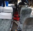 &Ocirc;nibus envolvido em acidente em Salo&aacute;.