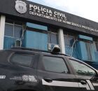 DHPP, no Recife e viatura da Pol&iacute;cia Civil.