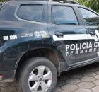 Viatura da Pol&iacute;cia Civil de Pernambuco.