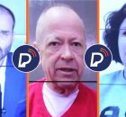 Deputados Eduardo Bolsonaro, Chiquinho Braz&atilde;o e Carla Zambelli.