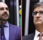 Eduardo Bolsonaro e Paulo Gonet.