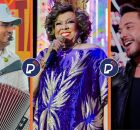 Tarc&iacute;sio do Arcodeon, Alcione e Wesley Safad&atilde;o. 