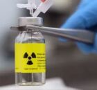 Frasco de radiof&aacute;rmaco.