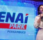 Governadora em exerc&iacute;cio Priscila Krause na inaugura&ccedil;&atilde;o do Senai Park.