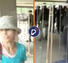 Momento em que idosa faz confus&atilde;o com GCM.