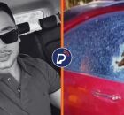 Influenciador que foi morto e carro baleado.