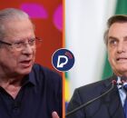 Jos&eacute; Dirceu e Jair Bolsonaro.