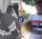 Jovem que foi morto e agressor.