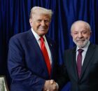 Lula e Trump.