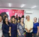 Prefeito Mano Medeiros no evento de finaliza&ccedil;&atilde;o da capacita&ccedil;&atilde;o dos profissionais de sa&uacute;de