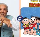 Mauricio de Sousa criador da 'Turma da M&ocirc;nica'. 