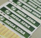 Tal&otilde;es da Mega-Sena.