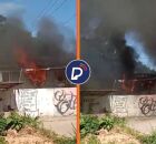  Metr&ocirc; do Recife pega fogo na Linha Centro. 