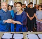 Presidente Lula e a governadora Raquel Lyra.