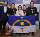 Priscila Krause cumpre agenda na Argentina.