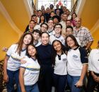 Raquel Lyra recebe estudantes e professores vencedores do Inova CRIA.