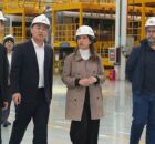 Em agenda na China, Raquel Lyra se re&uacute;ne com a maior fabricante de trens do mundo