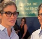 Renata Vasconcellos e sua irm&atilde; g&ecirc;mea