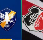 Escudos de Retr&ocirc; FC e Santa Cruz.