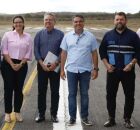 Ricardo Paes conhece projeto de moderniza&ccedil;&atilde;o do aeroporto de Caruaru.