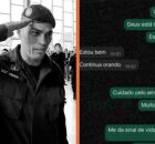 Vi&uacute;va de sargento morto em opera&ccedil;&atilde;o no Rio revela &uacute;ltima mensagem: "Continue orando"