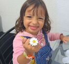 Menina que foi morta.