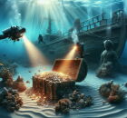 Mergulhadores encontram R$ 53 milh&otilde;es em ouro e prata de naufr&aacute;gio hist&oacute;rico na Fl&oacute;rida. 