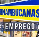 Vagas de empergo nas lojas Pernambucanas.