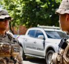 Policiais do BEPI na Zona da Mata de Pernambuco.