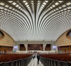 Audit&oacute;rio Paulo VI (Paul VI Audience Hall), usado para audi&ecirc;ncias papais.