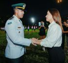 Governadora Raquel Lyra comanda formatura de novos oficiais da Pol&iacute;cia Militar de Pernambuco.