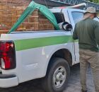 Agente do CPRH em apreens&atilde;o no Sert&atilde;o de Pernambuco.