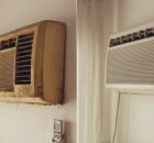 Aprenda a tirar a cor amarelada do ar-condicionado com 3 itens que voc&ecirc; j&aacute; tem em casa. 