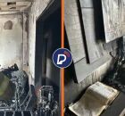 Momento em que bombeiros acham b&iacute;blia.