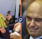 Moraes diz que Bolsonaro violou tornozeleira na madrugada deste s&aacute;bado e tinha inten&ccedil;&atilde;o de fuga