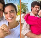 Prefeito Jo&atilde;o Campos e deputada Tabata Amaral oficializam noivado: "Sim, com todo o meu cora&ccedil;&atilde;o"