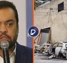 Governador do Rio Cl&aacute;udio Castro e barricada em comunidade.